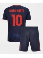 Billige Nottingham Forest Morgan Gibbs-White #10 Tredjedraktsett Barn 2025-26 Kortermet (+ Korte bukser)